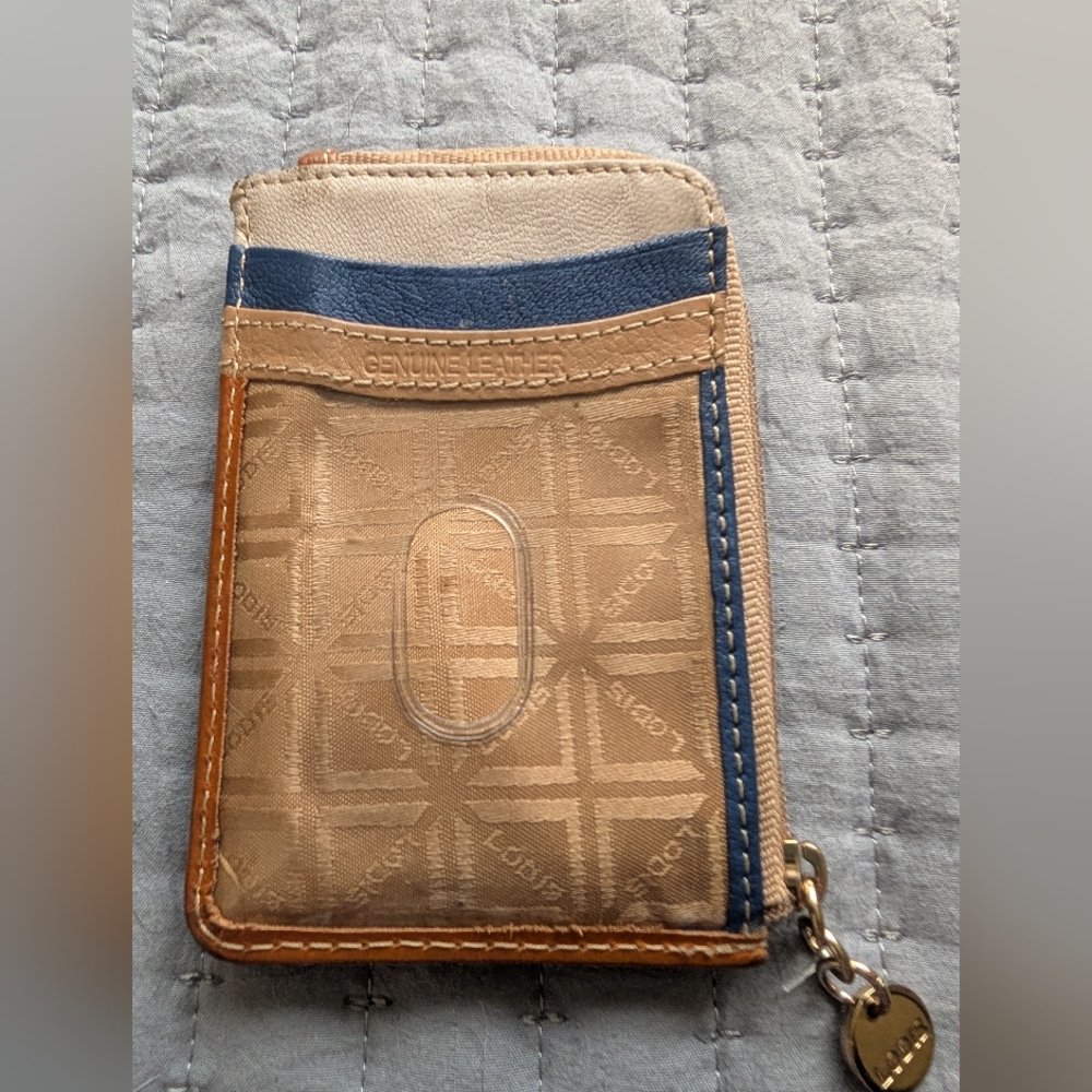 Lodis Tan and Brown Leather Accessory